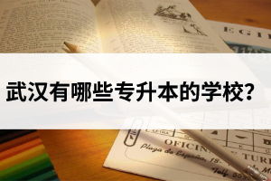 武漢有哪些專升本的學(xué)校？