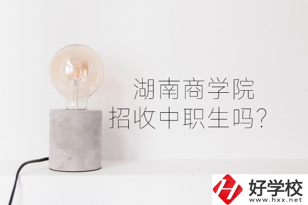 湖南商學(xué)院招收中職生嗎？