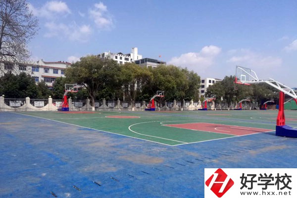 東安縣職業(yè)中專學(xué)?；@球場(chǎng)