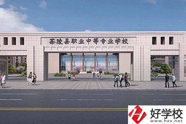 湖南省茶陵縣職業(yè)中等專業(yè)學校在哪里？校園環(huán)境如何？