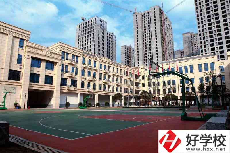 長沙湘麓醫(yī)藥中等職業(yè)技術(shù)學校籃球場