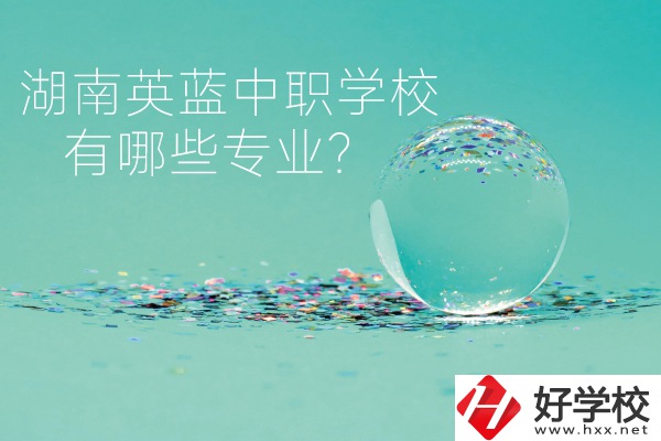 湖南英藍中職學校怎么樣？有哪些專業(yè)？