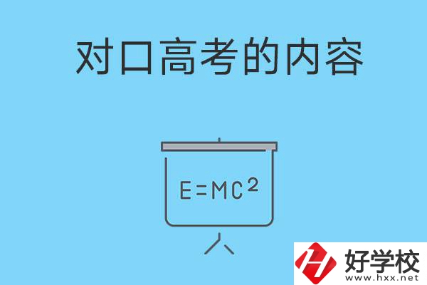 湖南職高對口高考主要考什么內(nèi)容？難度大不大？